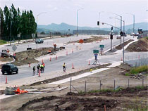 Pict; I-580/Hacienda Drive Interchange, Dublin, CA